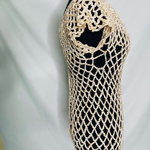 Crochet womens beautiful top one size - Picture 2 of 4